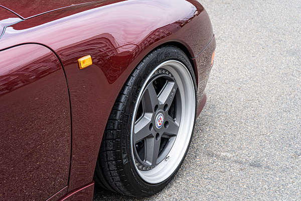 Фото дисков HRE 517 Сатиновый графит на Porsche 911 IV