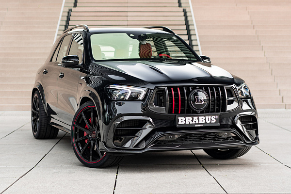 Фото дисков BRABUS Monoblock Z (Platinum Edition) Черный глянец на Mercedes-Benz GLE II