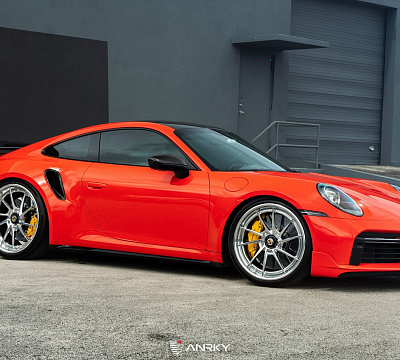 Фото дисков Anrky AN33 на Porsche 911 VIII