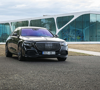 Фото дисков BRABUS Monoblock M (Platinum Edition) на Mercedes-Benz S-Class (W223)