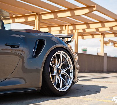 Фото дисков HRE P101 на Porsche 911 VIII
