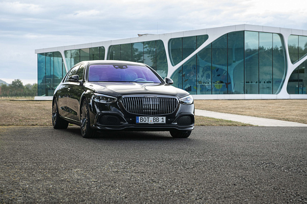 Фото дисков BRABUS Monoblock M (Platinum Edition) Черный глянец на Mercedes-Benz S-Class (W223)