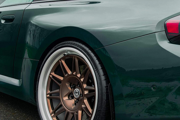 Фото дисков HRE 528 Глянцевая темная медь на BMW 2/M2 (G42/G87)