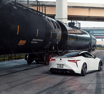 Фото дисков Anrky AN34 на Lexus LC 500