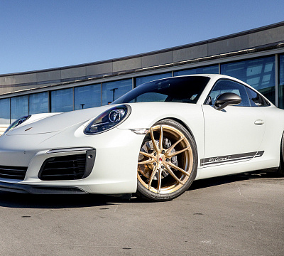 Фото дисков Vossen S17-06 на Porsche 911 VII