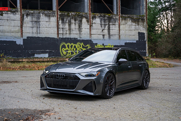 Фото дисков Anrky S1-X1 Глянцевый темный лак на Audi A/RS 6 (C8)