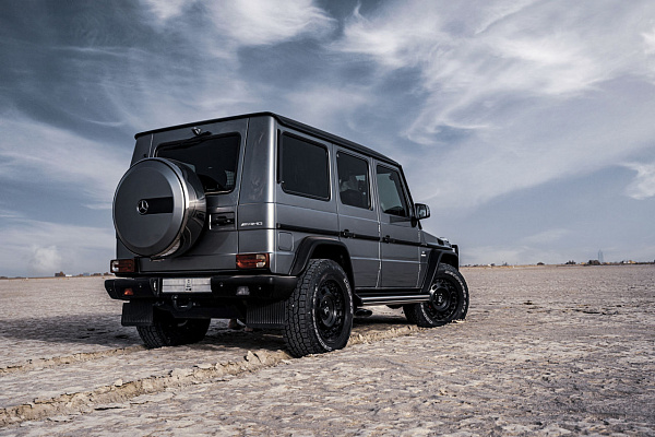 Фото дисков Black Rhino AXLE Черный сатин на Mercedes-Benz G-Class II