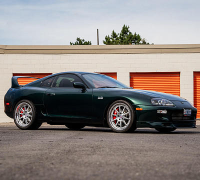 Фото дисков HRE C103 на Toyota Supra A80