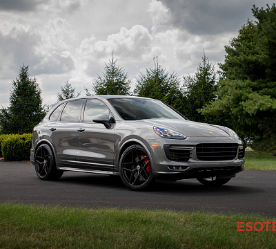Фото дисков HRE FF11 на Porsche Cayenne II
