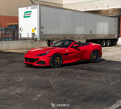 Фото дисков Anrky AN11 на Ferrari Portofino