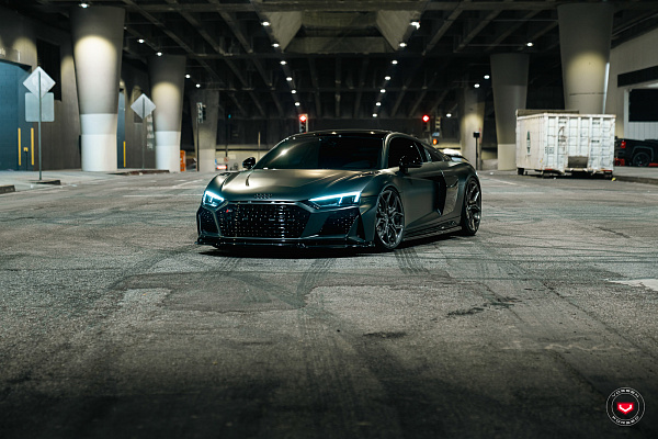 Фото дисков Vossen EVO-3R Глянцевый темный лак на Audi R8 (4S)