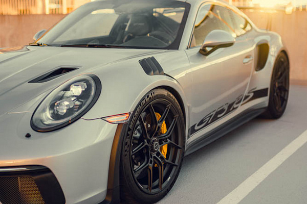 Фото дисков Brixton Forged CM5-R Матовый графит на Porsche 911 VII