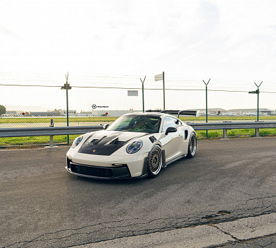 Фото дисков HRE 501 на Porsche 911 VIII