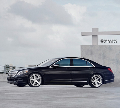 Фото дисков Strasse Wheels S5 Deep Concave на Mercedes-Benz S-Class (W222, C217)