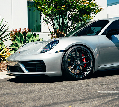 Фото дисков Brixton Forged FDE01 на Porsche 911 VIII