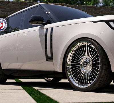 Фото дисков HRE L109M на Land Rover Range Rover V