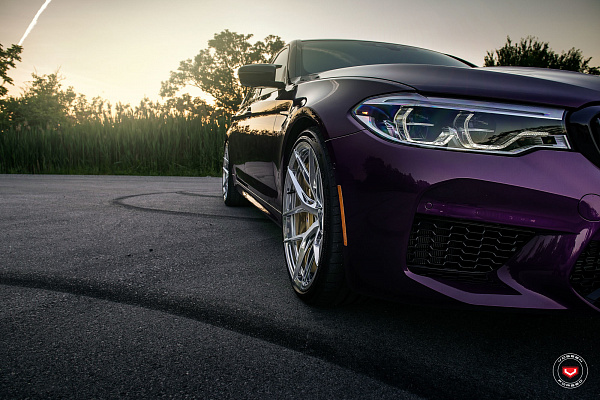 Фото дисков Vossen S21-01 Полированный лак на BMW 5/M5 (G30/F90)