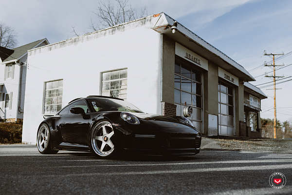 Фото дисков Vossen GEN-01 (3-Piece) Сатиновый тонированный лак на Porsche 911 VIII