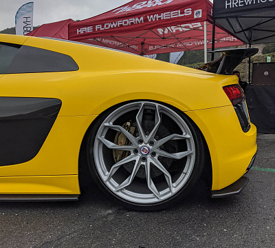 Фото дисков HRE P201 на Audi R8 (4S)