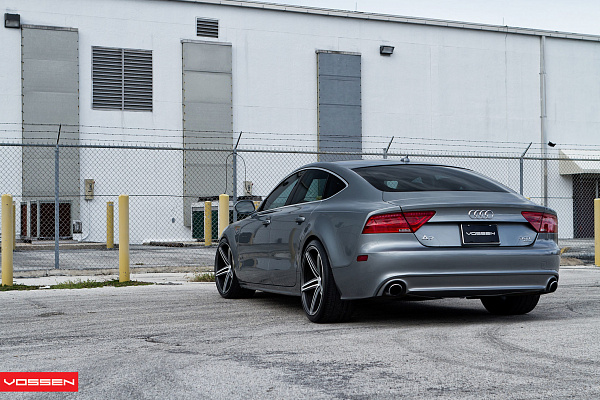 Фото дисков Vossen CV5 Алмазная проточка на Audi A/RS 7 (4G)