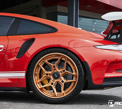 Фото дисков Vossen EVO-4R (3-Piece) на Porsche 911 VIII