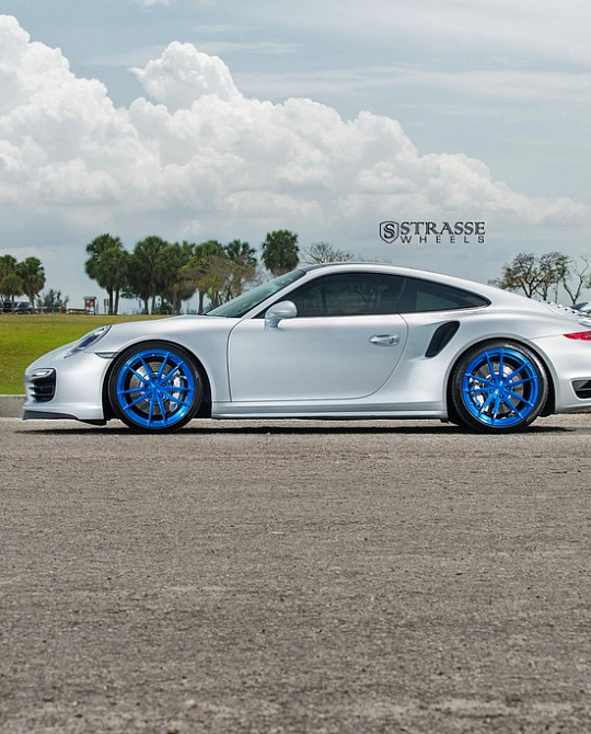 Фото дисков SV1 Deep Concave Monoblock Другой цвет на Porsche 911 VII