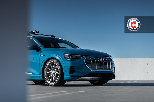 Фото дисков HRE P101SC Сатиновый лак на Audi E-tron