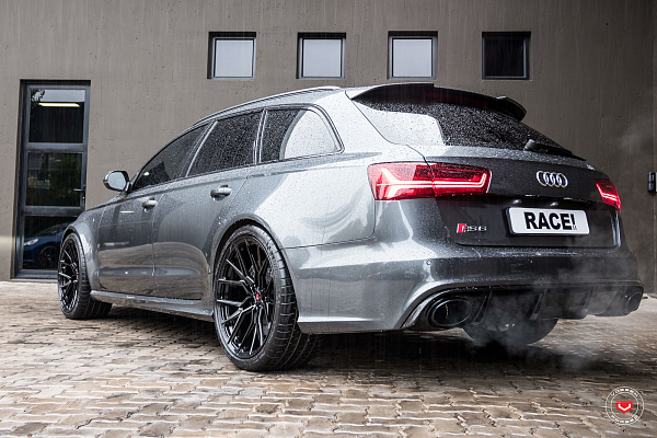 Фото дисков Vossen M-X3 Черный глянец на Audi A/RS 6 (C7)