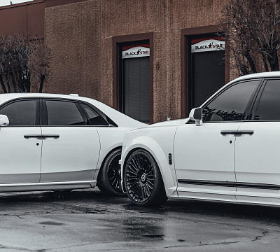 Фото дисков Brixton Forged LX01 на Rolls-Royce Cullinan
