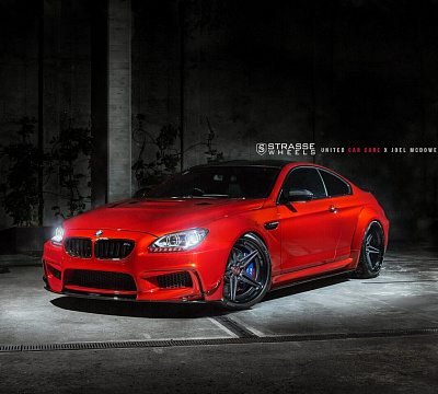 Фото дисков Strasse Wheels SV2 Deep Concave FS на BMW 6/M6 (F06/F13/F12)