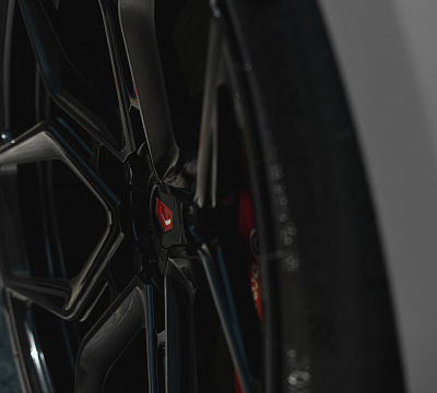 Фото дисков Vossen EVO-3 на Kia Stinger