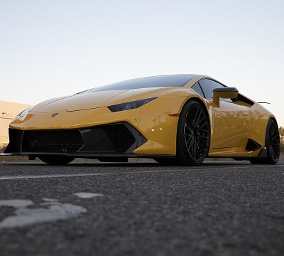 Фото дисков Vossen EVO-6T на Lamborghini Huracan