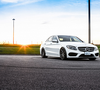 Фото дисков Vossen VFS-1 на Mercedes-Benz C-Class (W205)
