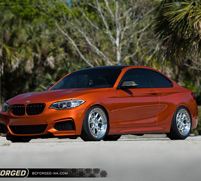 Фото дисков BC Forged LE52 // MLE52 на BMW 2/M2 (F22/F87)