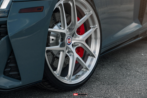 Фото дисков HRE R101 Lightweight Глянцевый лак на Audi R8 (4S)