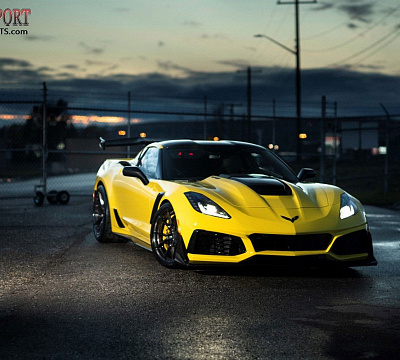 Фото дисков Anrky AN12 на Chevrolet Corvette C7