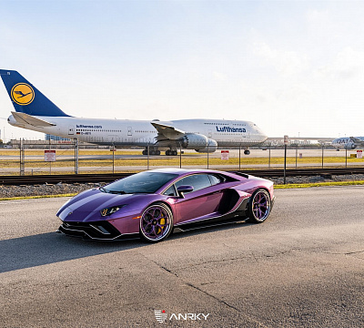 Фото дисков Anrky S3-X0 на Lamborghini Aventador