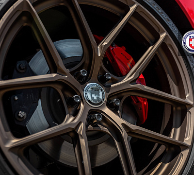 Фото дисков HRE P101SC на Chevrolet Corvette C8