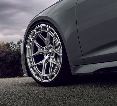 Фото дисков Vossen HFX-1 (5-Lug) на Audi A/RS 7 (4K)