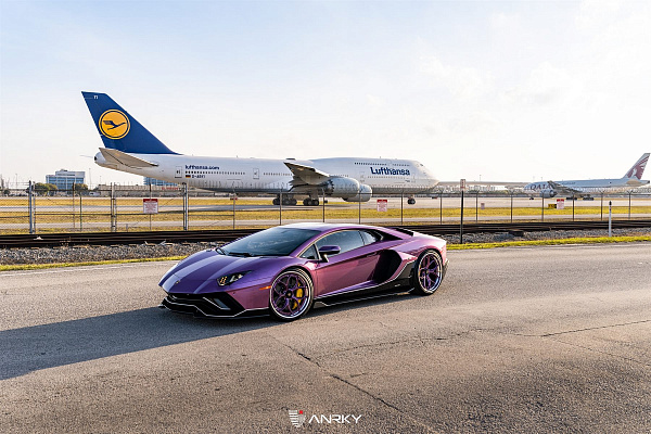 Фото дисков Anrky S3-X0 Другой цвет на Lamborghini Aventador