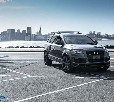Фото дисков Vossen CV3 на Audi Q7 (4L)