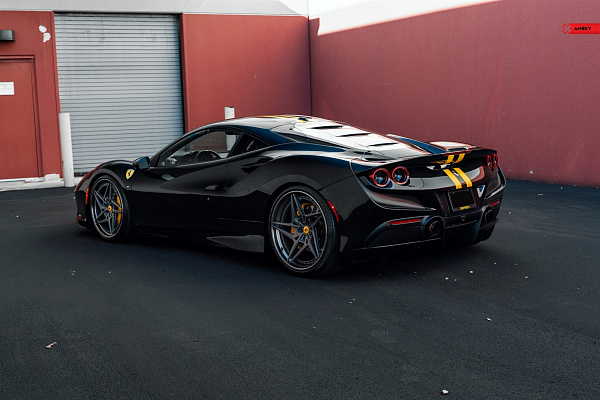Фото дисков Anrky S3-X3 Сатиновый графит на Ferrari F8