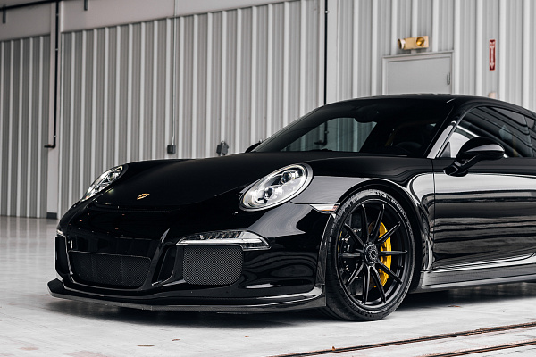 Фото дисков Brixton Forged R11-R Черный сатин на Porsche 911 VII