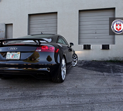 Фото дисков HRE P101 на Audi TT (8J)