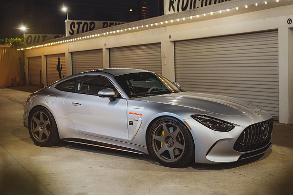 Фото дисков Brixton Forged RS01 Матовый графит на Mercedes-Benz AMG GT II