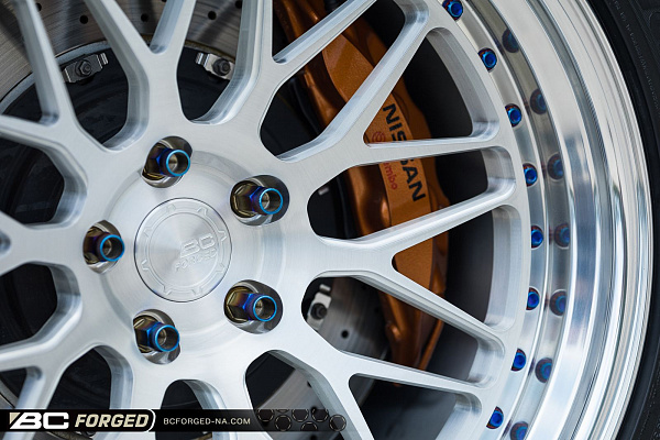 Фото дисков BC Forged LE81 // MLE81 Глянцевый лак на Nissan GT-R