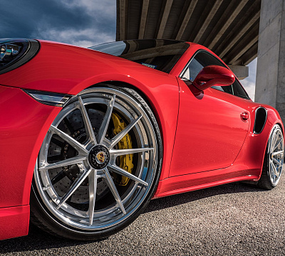 Фото дисков Anrky AN38 на Porsche 911 VII