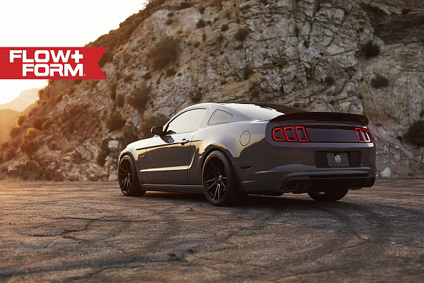 Фото дисков HRE FF04 Черный сатин на Ford Mustang V