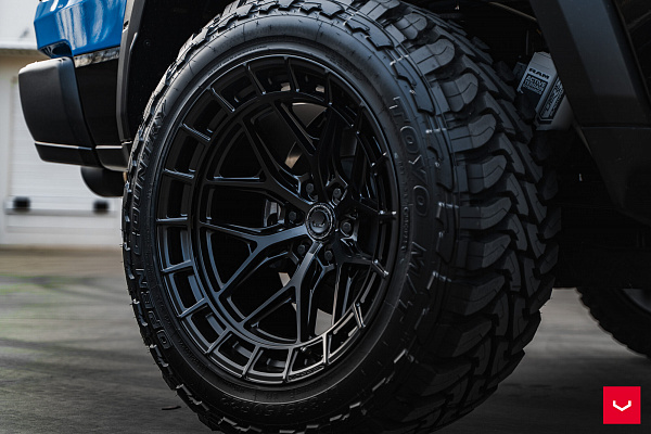Фото дисков Vossen HFX-1 (6-Lug) Черный сатин на Ram 1500 V