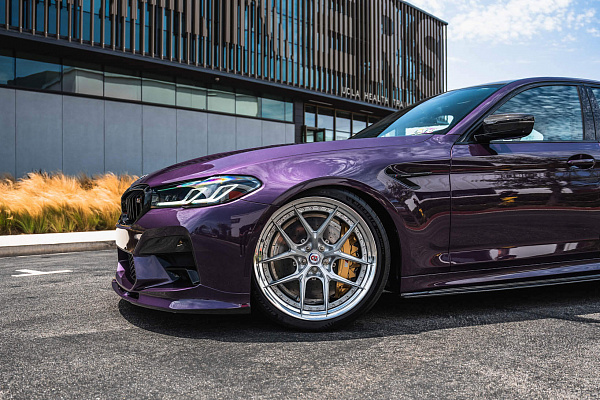 Фото дисков HRE S101SC Сатиновый лак на BMW 5/M5 (G30/F90)